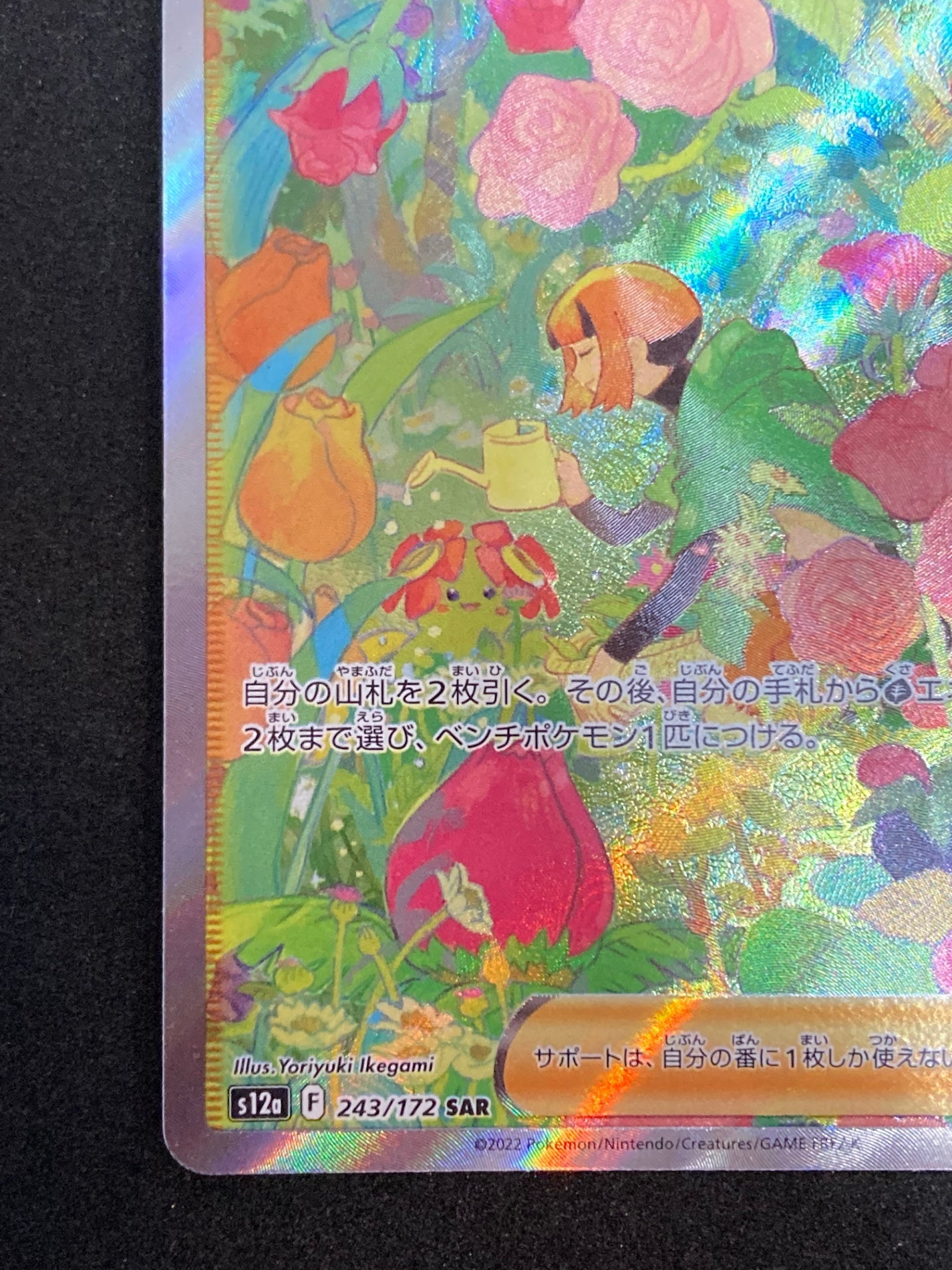 ポケモンカード ナタネの活気 SAR(243/172/S12A)