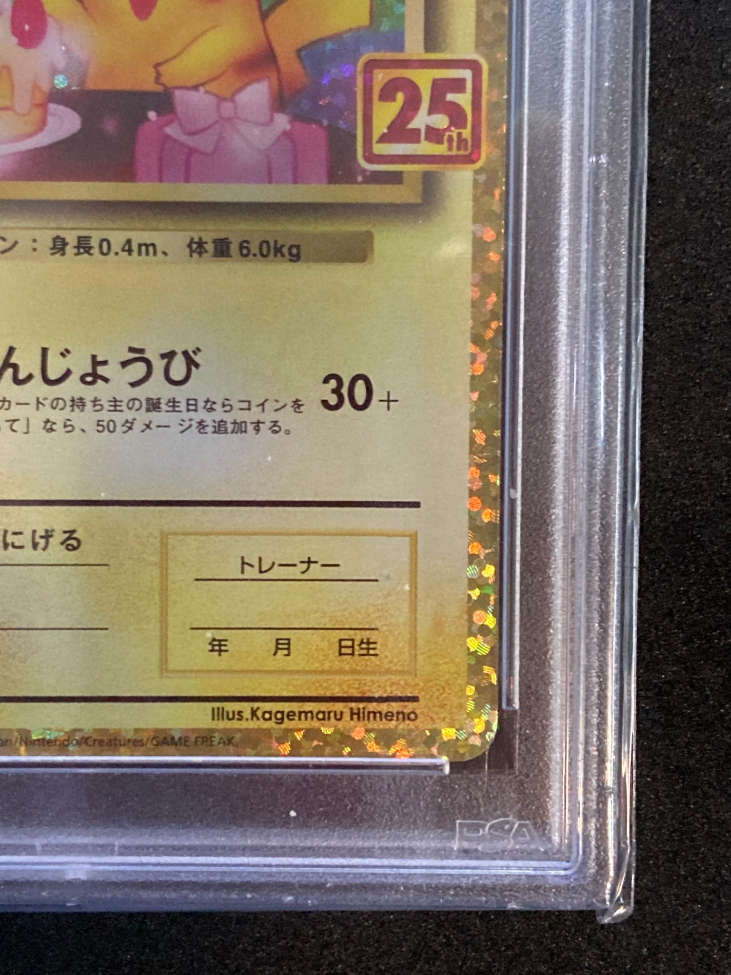 おたんじょうび ピカチュウ 25th PSA10
